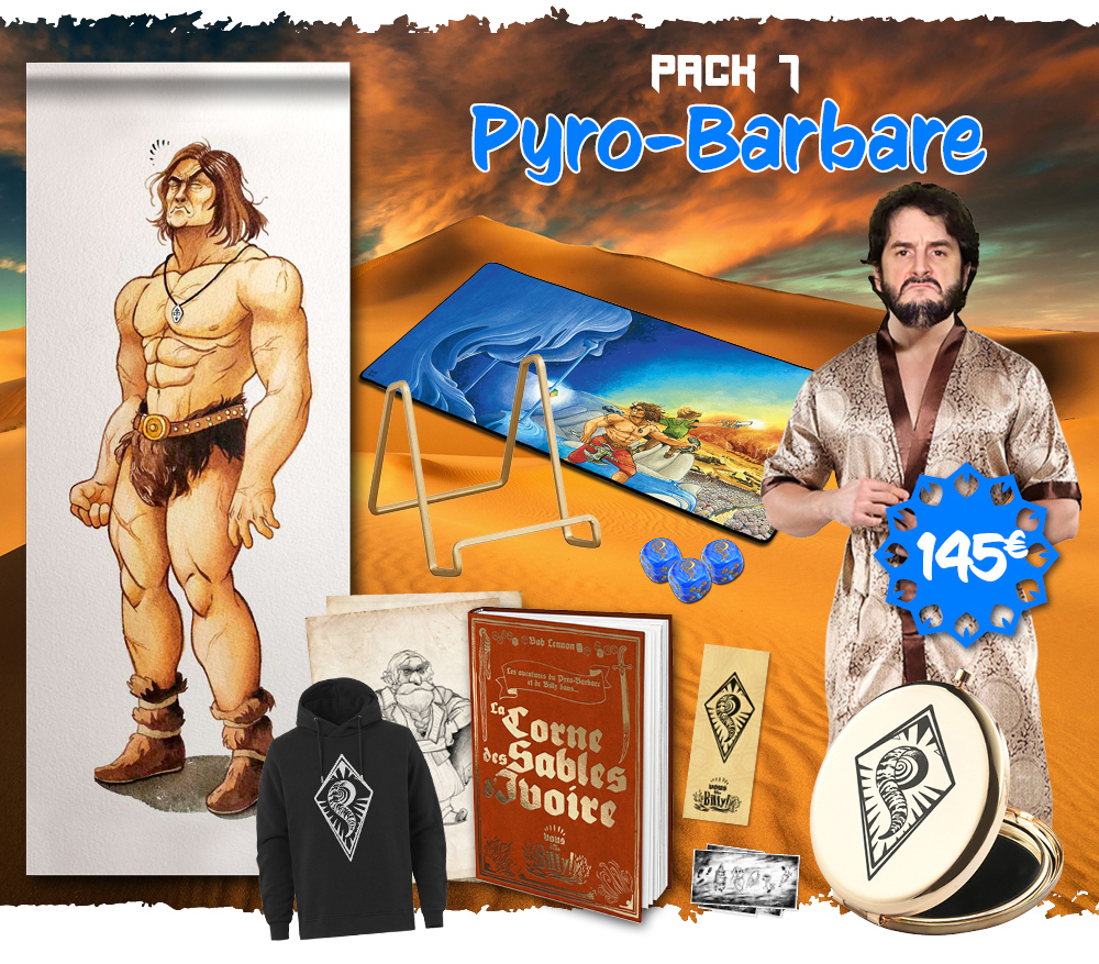 Les aventures du Pyro-Barbare par Bob Lennon — KissKissBankBank