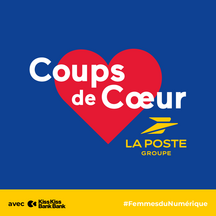 La Poste soutient les femmes du numérique supports the project Cajole - mon pass Santé, Bien-être & Médecines Douces