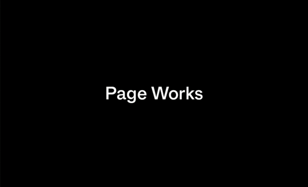 Visuel du projet Page Works: Opening