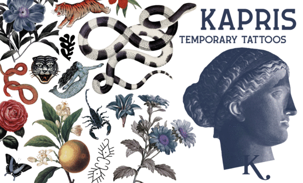 Visuel du projet Kapris / Tatouages éphémères