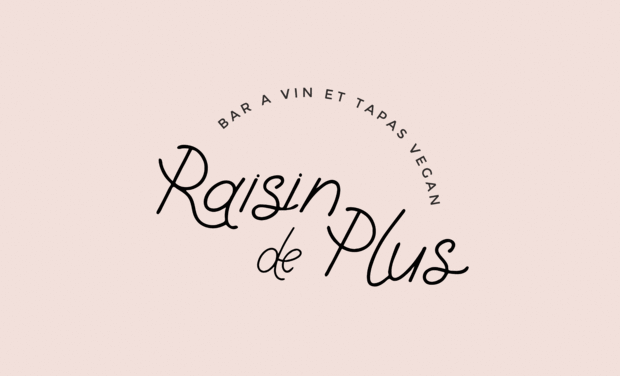 Project visual RAISIN DE PLUS, bar à vin végan à Bordeaux