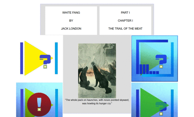 Project visual Apprenez l'Anglais de Jack London avec une IA