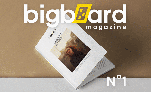 Project visual Bigboard Magazine “La révolution de l’art digital est lancée”