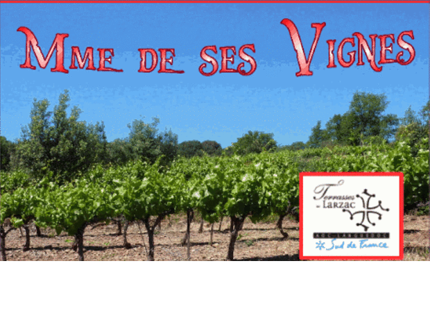 Project visual Mme de ses Vignes en Terrasses du Larzac