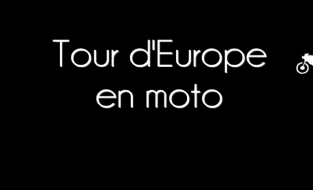 Visuel du projet Tour d'Europe en Moto.
