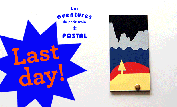 Project visual Les aventures du petit train postal (the adventures of the little postal train)