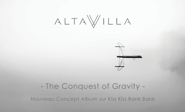 Visuel du projet ALTAVILLA nouvel album -The Conquest of Gravity-