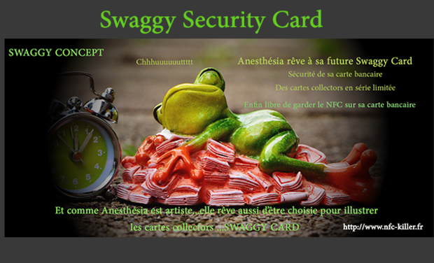 protection de carte SWAGGY CARD, Protection de Carte Bancaire by SWAGGY CONCEPT 