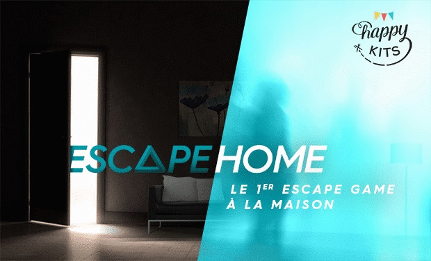 Visuel du projet Escape Home, le 1er Escape Game à la maison