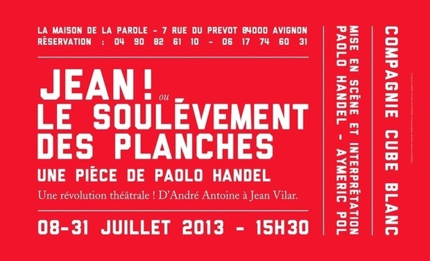 Jean Ou Le Soulèvement Des Planches By Cube Blanc