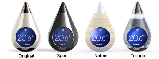 Le design des Thermostats Connectés Ween